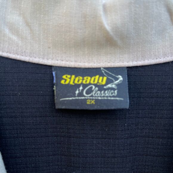 Steady Classics button down bowling style shirt sz 2xl - Picture 5 of 6